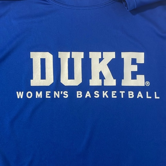 Duke Women's Basketball Dri-Fit Long Sleeve Shirt Size Medium - Picture 5 of 5